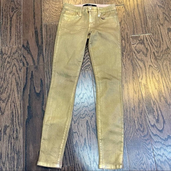Joe’s Jeans 'The Skinny' Metallic Coated Jeans - Picture 3 of 9